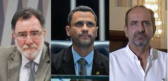 Patrus Ananias, Cleitinho Azevedo e Alexandre Kalil
