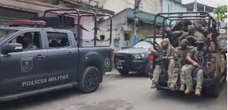 Operação deflagrada pela PM em comunidades do Rio de Janeiro