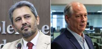 Elmano de Freitas e Ciro Gomes, candidatos ao governo do Ceará
