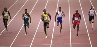 As imagens do tetra! Usain Bolt leva mais um ouro no Mundial de Atletismo