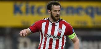 Ryan McBride estava no Derry City FC desde 2011(Foto: Divulgação/Federação Irlandesa de Futebol)