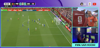 VAR anulou o gol de empate da Croácia contra Portugal