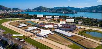 Nova estrutura do Rio Open 2027 no Jockey Club.