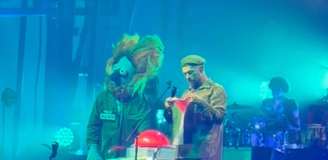 Damon Albarn se posiciona sobre a Palestina em show do Gorillaz