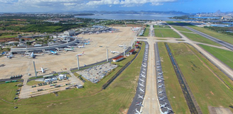  Aeroporto Internacional Tom Jobim, o Galeão, no Rio de Janeiro