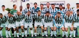 Arthur Fraxino Jäger em foto da equipe de 1998