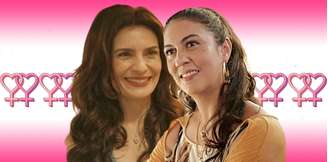 Leila (Arieta Corrêa) e Penha (Clarissa Pinheiro): paixão nascida entre golpes e ameaças 