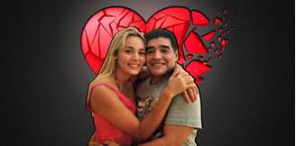 Relacionamento de Rocío e Maradona foi intenso e dramático como um tango