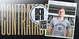 Lucas Perri é do Botafogo (Foto: Divulgação/Botafogo)