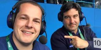 Guido Nunes e Eudes Junior trabalharam juntos na Globo