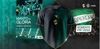 A camisa vencedora do concurso "Manto da Glória 2025". 