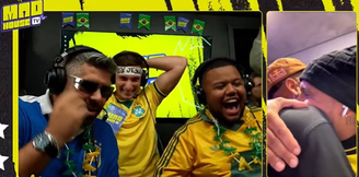 Neymar abraça Cris Guedes