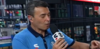 André Rizek em ação no sportv