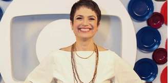 Sandra Annenberg durante gravação da mensagem de fim de ano da Globo: jornalista perdeu visibilidade na emissora