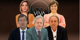 Acima, Daniela Lima e Vera Magalhães; abaixo, Ricardo Lessa, Augusto Nunes e Mario Sergio Conti