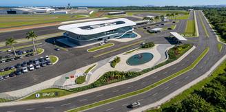 Novo centro de testes da BYD no Rio de Janeiro (RJ)