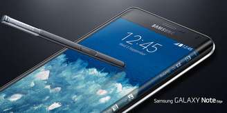 <p>Encurvado, não dobrado, disse a Samsung ao comparar seu Galaxy Note Edge com o iPhone 6</p>