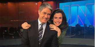 William Bonner e Renata Vasconcellos, âncoras do ‘Jornal Nacional’: o brasileiro bota fé nos noticiários da TV