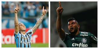 Grêmio e Palmeiras estão nas semifinais da Libertadores