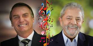 Bolsonaro e Lula polarizam dois dos mais apreciados gêneros musicais no Brasil