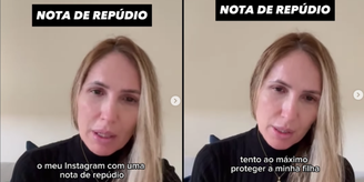 Adriana publicou nota de repúdio e disse que vai denunciar os comentários ofensivos