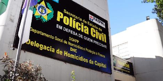 Delegacia de Homicídios da Capital (DHC) do Rio de Janeiro