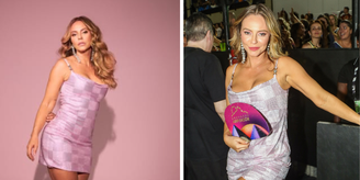 Paolla Oliveira no Instagram e na Sapucaí