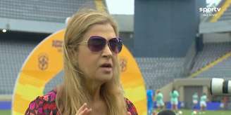 Leila cobra apoio da Globo ao futebol feminino: ‘Precisamos de investimento e melhores horários’.