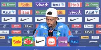 Gabriel Martinelli em coletiva