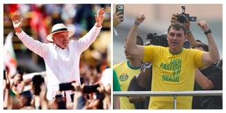 Lula e Flávio Bolsonaro estão empatados tecnicamente em possível cenário de segundo turno, de acordo com nova rodada da pesquisa BTG/Nexus