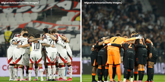 Flamengo x Corinthians. (Fotos: Miguel Schincariol/Getty Images)