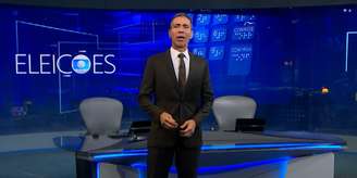 Pela primeira vez, César Tralli será o mediador do debate presencial na Globo