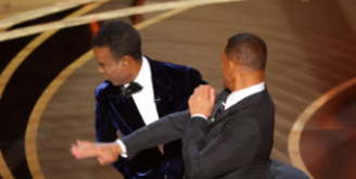 Momento em que Will Smith agrediu Chris Rock durante o Oscar 2022