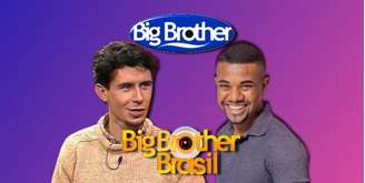 O campeão do 'Big Brother' português, Zé Maria, e o atual vencedor do 'BBB', Davi