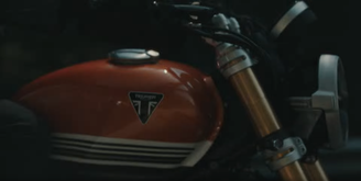 O vídeo teaser mostra algumas partes da moto