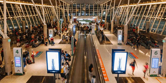 Vista de um dos terminais do Aeroporto de Brasília