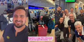 Equipe de reportagem tenta voltar para o Brasil desde terça-feira, 21