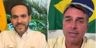Flávio Bolsonaro já convida presidente da Colômbia para posse em 2027