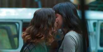 O casal ‘Limantha’, Lica (Manoela Aliperti) e Samantha (Giovanna Grigio) de ‘Malhação’: visibilidade gay na TV