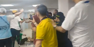 Coletiva de imprensa tem confusão 