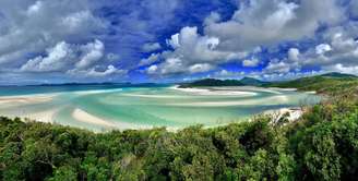 Whitehaven Beach, na Austrália 