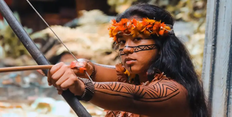 Arqueira Graziela Santos pode se tornar a primeira mulher indígena a competir por uma medalha nos Jogos Olímpicos pelo Brasil