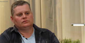 Sandrão em entrevista a Roberto Cabrini