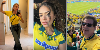 Angelica, Maísa e Celso Portiolli estão em Miami