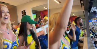 Virginia Fonseca vibra com gol de Vini Jr