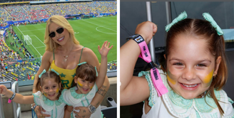 Virginia ao lado das filhas Maria Alice e Maria Flor