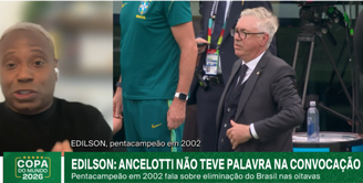 Edilson Capetinha afirma que Ancelotti não tem palavra