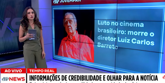 Márica Dantas é ancora do Tempo Real, da Jovem Pan News