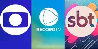 Record passa SBT e surpreende Globo com transmissão de futebol (Imagem: Divulgação - Globo - Record - SBT / Montagem - RD1)