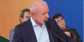 Lula durante evento em celebração ao Dia da Amazônia